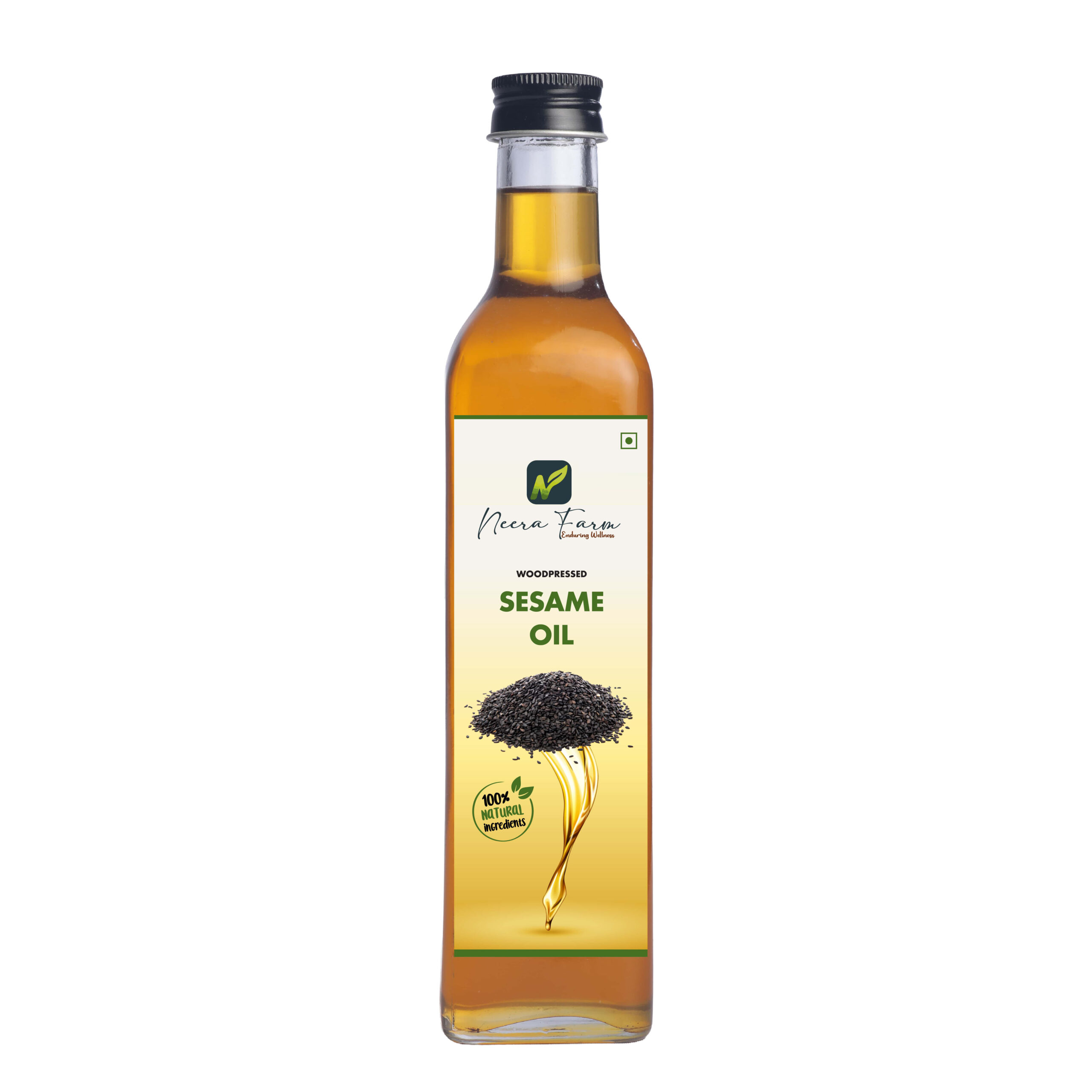 Wood Pressed Sesame Oil