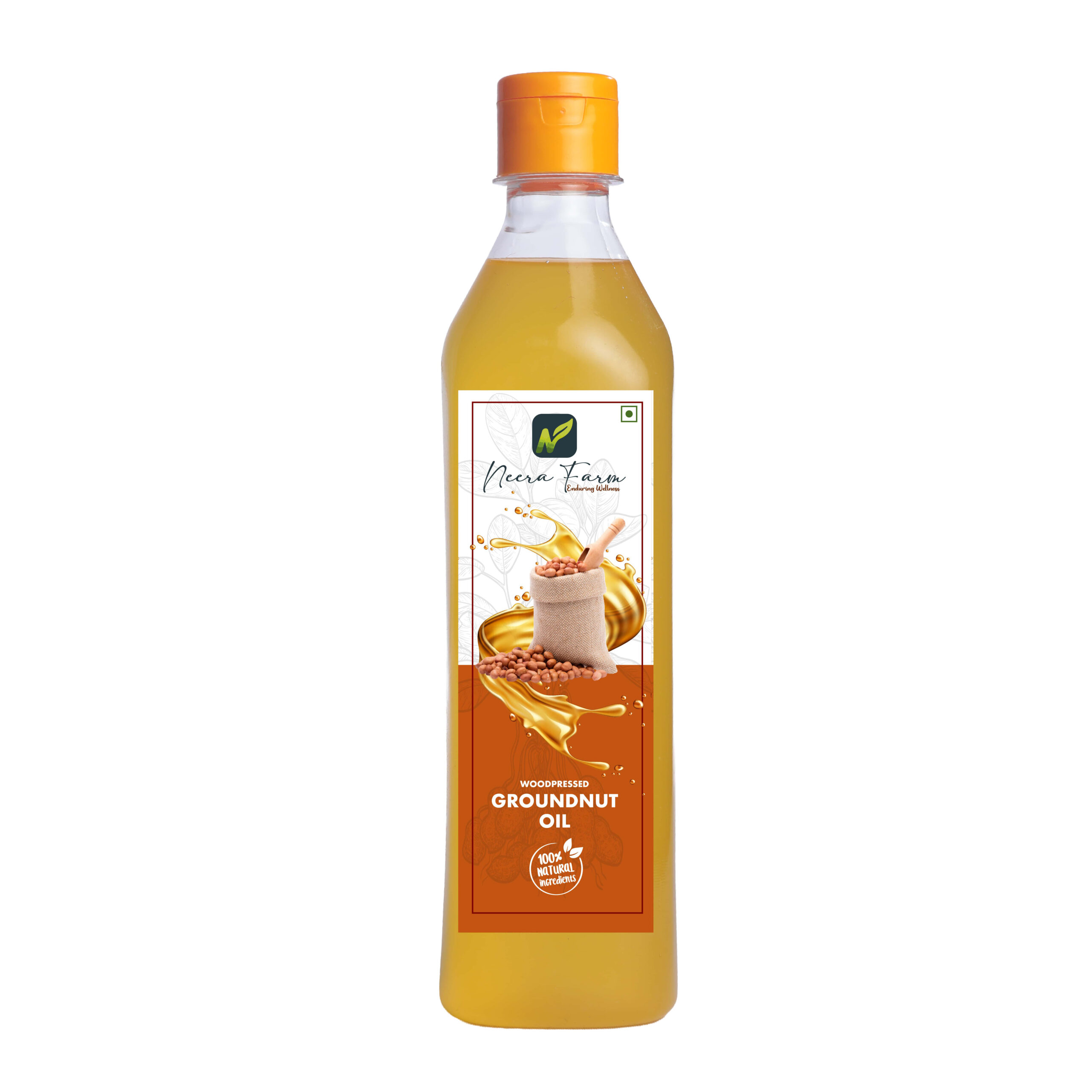 Wood Pressed Groundnut Oil