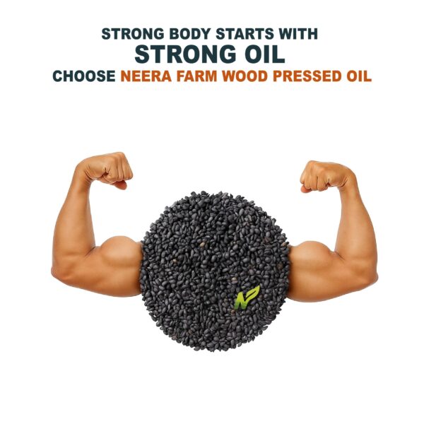 Authentic Cold Pressed Sesame Oil (PET Bottle) – 100% Pure Wood Pressed | Neera Farm